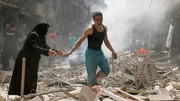 Choques y bombardeos en la ciudad de Alepo a pesar de la tregua