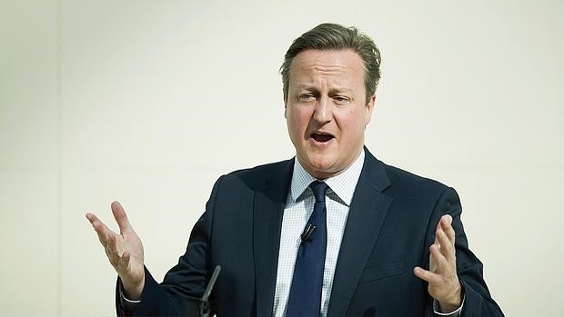 Cameron, durante su discurso en el Museo Británico de Londres