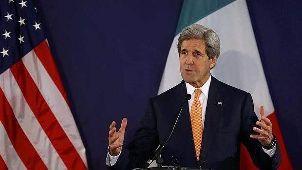 El secretario de Estado de Estados Unidos, John Kerry, en Viena