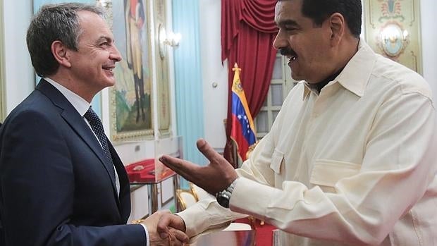 Maduro se reúne con Zapatero y con el expresidente panameño Martín Torrijos