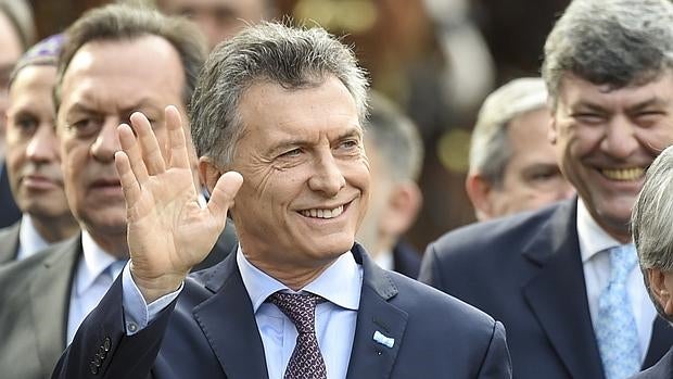 Mauricio Macri el pasado miércoles durante la conmemora el 206 aniversario de la Revolución de Mayo