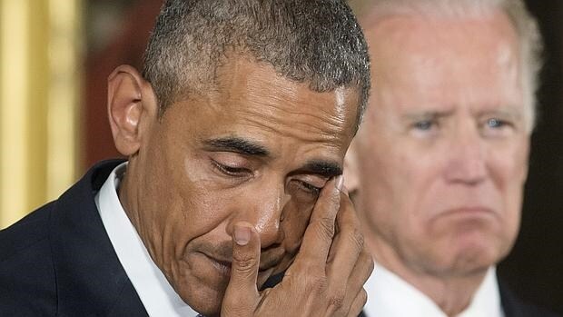 Obama se emociona durante su dircurso para mejorar el control de la venta de armas en Estados Unidos