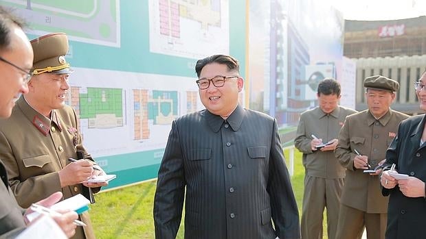 Kim Jong-Un , el líder de Corea del Norte