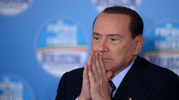 El antiguo mandatario italiano, Silvio Berlusconi, durante una rueda de prensa en 2013