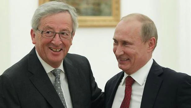 Juncker y Putin, en una imagen de archivo