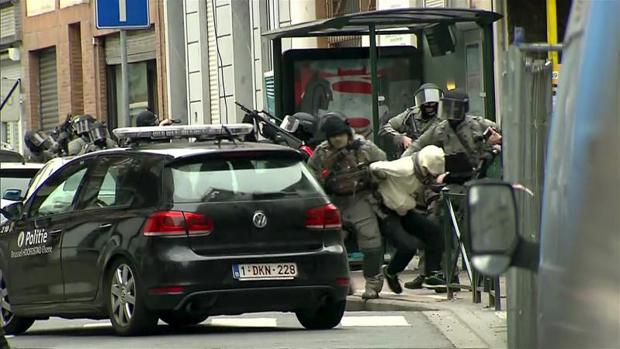 Las detenciones son parte de la rutina en el barrio de Molenbeek