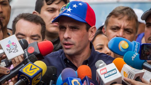 Henrique Capriles contesta las preguntas sobre el revocatorio del presidente Maduro el pasado 20 de junio