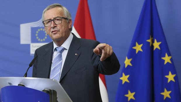 El presidente de la Comisión Europea, Jean-Claude Juncker, ofrece una rueda de prensa sobre el Brexit en Bruselas