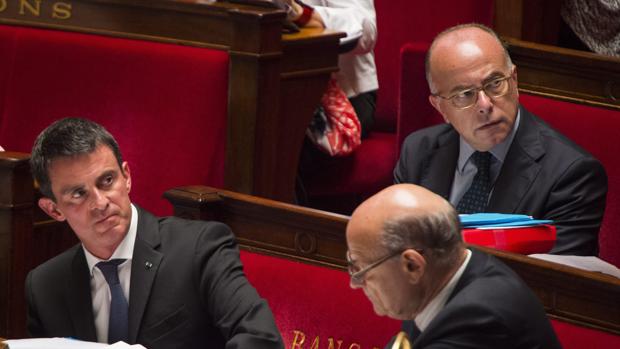 Valls, durante la sesión de la Asamblea Nacional de hoy