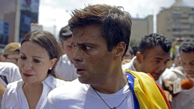 El dirigente opositor venezolano Leopoldo López