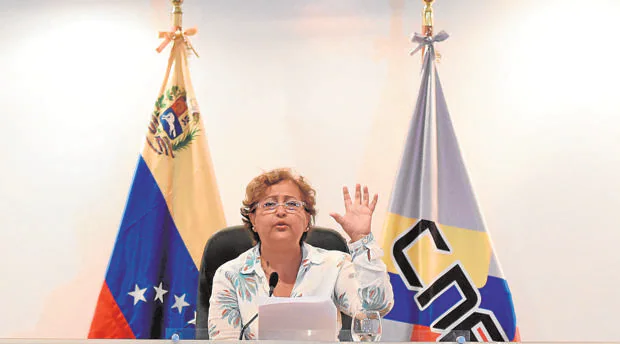 Lucena, jefa del Consejo Nacional Electoral