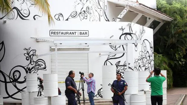 Imagen del restaurante en Jalisco (México), donde tuvo lugar el secuestro