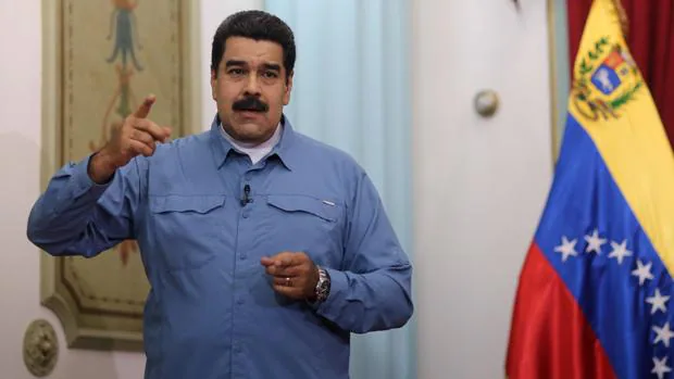 Maduro durante un discurso en su programa de televisión