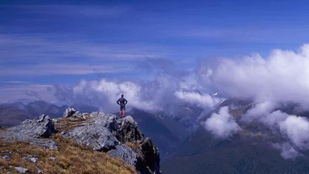 Cima de Routeburn, donde supuestamente desapareció la mujer checa