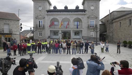 Minuto de silencio en Alpedrete