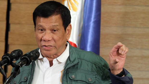 El presidente filipino, Rodrigo Duterte, en una conferencia en Davao, al sur del país, el pasado domingo
