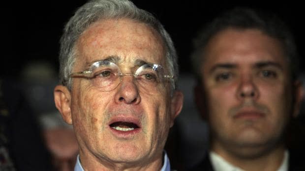 El expresidente de Colombia, Álvaro Uribe