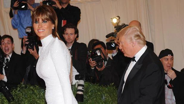 Donald Trump y su mujer, Melania Trump, en una fotografía de archivo