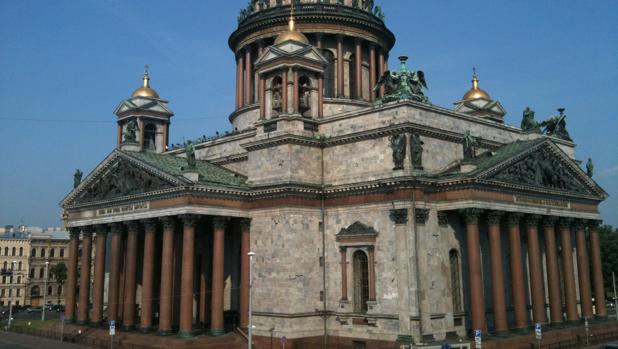 Imagen de la Catedral de Isaac en San Petersburgo