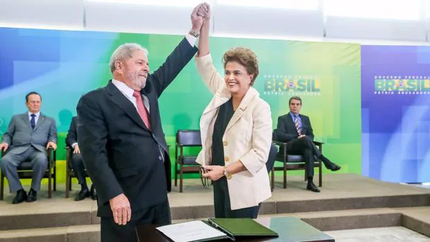Lula y Dilma Rousseff, en una imagen de archivo
