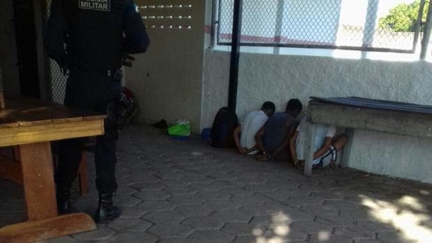 Reos de la Penitenciaría Agrícola de Monte Cristo, en el estado amazónico de Roraima, donde este domingo se produjo un choque entre bandas rivales