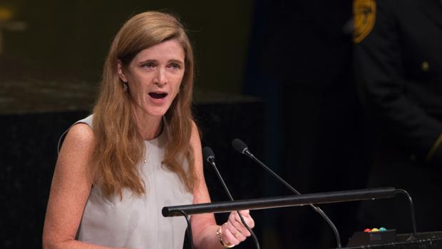 Samantha Power, la embajadora estadounidense ante la ONU