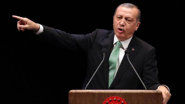 El presidente turco Recep Tayyip Erdogan en una ceremonia celebrada en Ankara el pasado 3 de noviembre