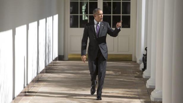 El presidente saliente de Estados Unidos, Barack Obama