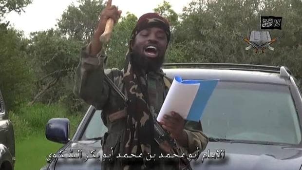 El líder de la secta islamista nigeriana Boko Haram, Abubakar Shekau
