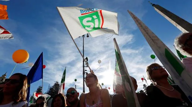 Europa prepara un posible revés en el referéndum de Italia