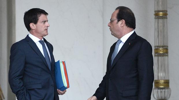 Manuel Valls y François Hollande, el pasado mes de junio