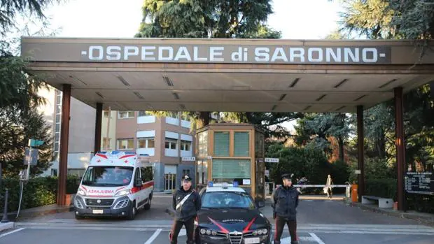 Hospital Saronno, donde tuvieron lugar los asesinatos