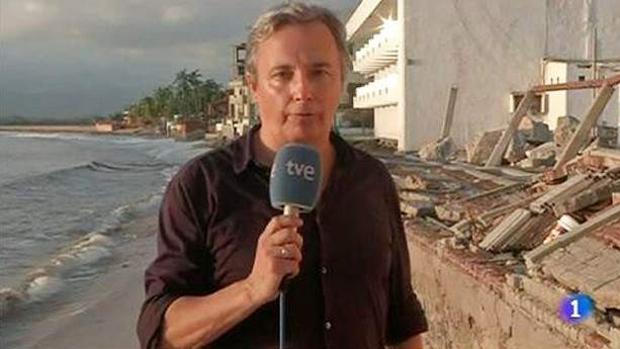 El periodista de TVE española Vicenç San Clemente