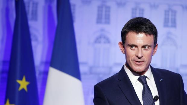 El primer ministro francés, Manuel Valls, durante un encuentro del Comité Interministerial por la Discapacidad, este viernes en Nancy