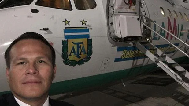 El piloto boliviano Miguel Quiroga, quien conducía el avión que se estrelló el lunes de la semana pasada en Colombia
