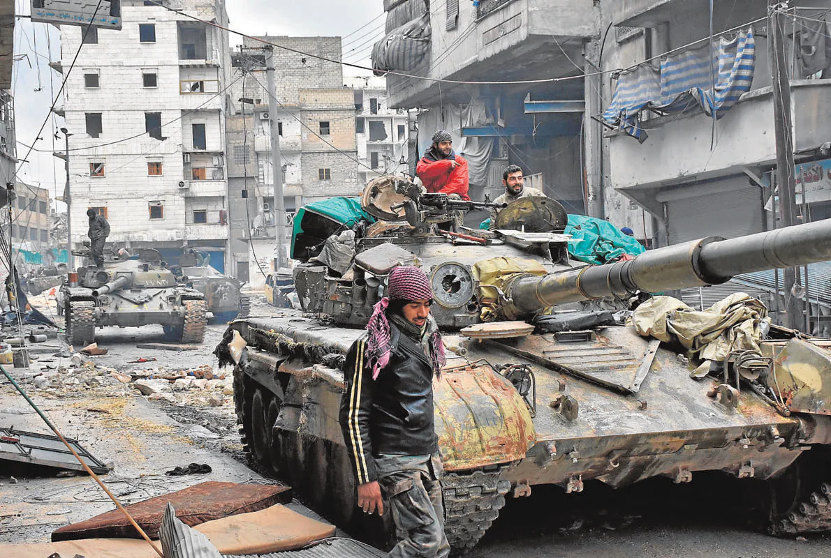 El Ejército sirio avanza en los últimos barrios en los que aún resisten los rebeldes