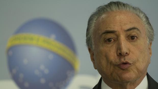 Michel Temer, presidente de Brasil, se muestra optimista de cara a 2017