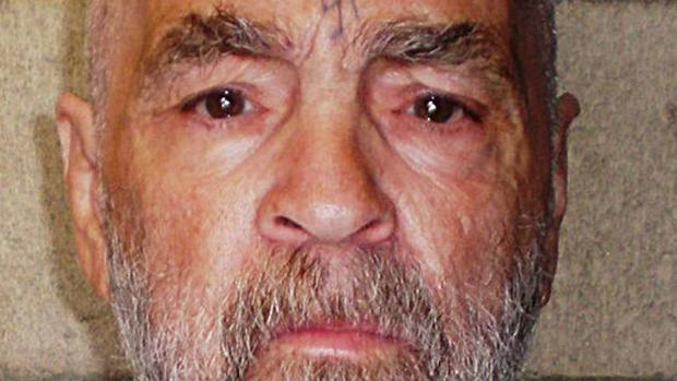 El asesino en serie estadounidense Charles Manson en 2009