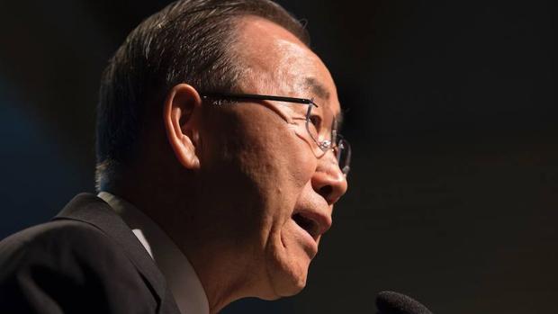El exsecretario general de Naciones Unidas, Ban Ki-moon