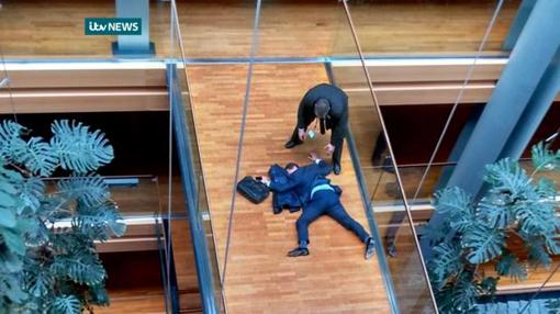 La pelea a golpes entre dos eurodiputados se saldó con la hospitalización de Steven Woolfe