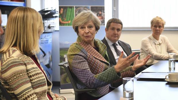 La primera ministra del Reino Unido, Theresa May