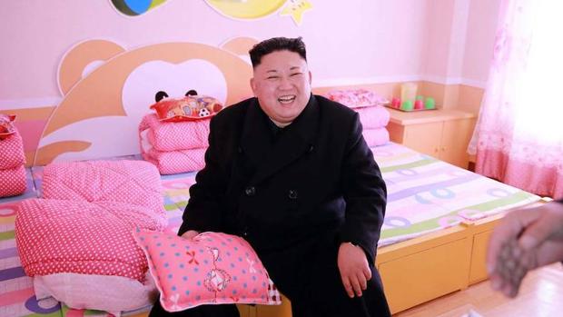 Kim Jong-un , actual dirigente de Corea del Norte