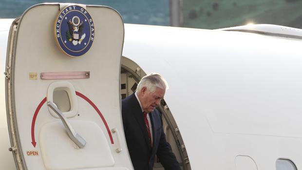 Tillerson llega a México con objetivo de «forjar una relación constructiva»