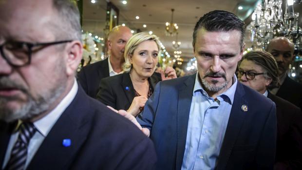 La líder del partido Frente Nacional (FN), Marine Le Pen