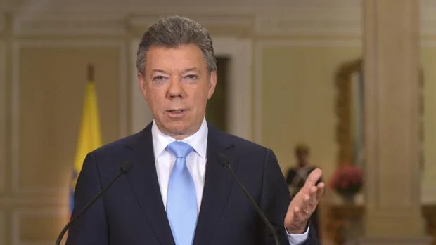 El presidente Juan Manuel Santos, en una imagen de archivo