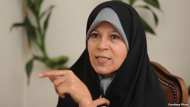 La hija de Rafsanjani, Faezeh Hasehmi, ex diputada y condenada por disidente