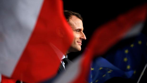 Emmanuel Macron, candidato a las elecciones en Francia