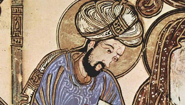 Detalle de una pintura árabe del siglo XIII