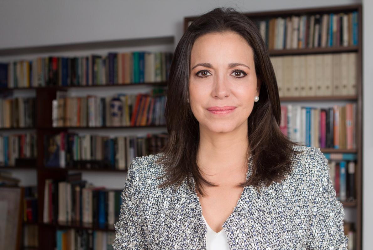 La exdiputada María Corina Machado