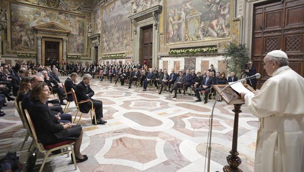 Audiencia del Papa con los líderes de los 27 países de la UE el pasado 24 de marzo